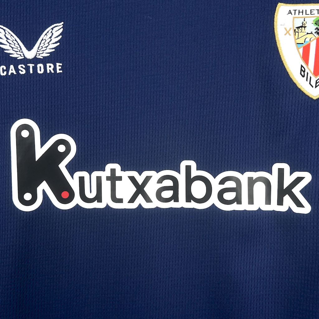 Camiseta visitante del Athletic de Bilbao 2025/26
