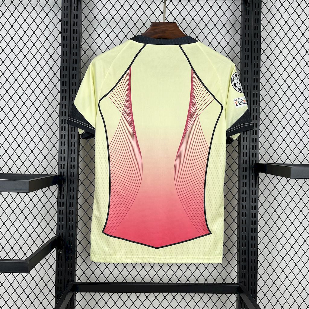 Camiseta especial amarilla/rosa del FC Barcelona 2025/26