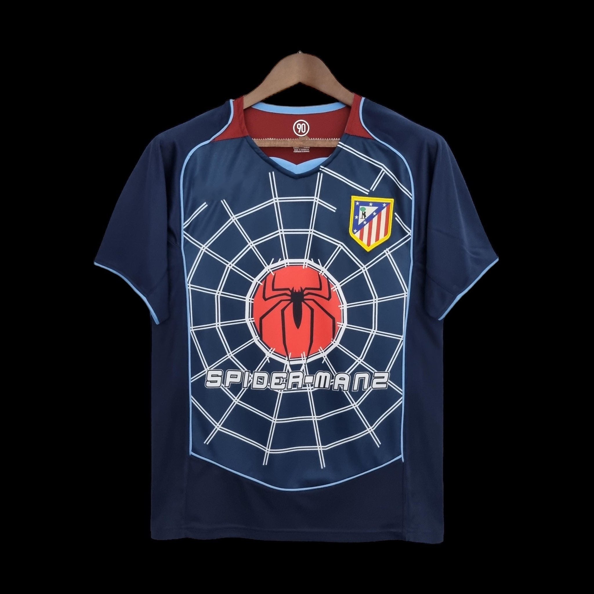 Camiseta del Atlético de Madrid Edición Retro Spiderman 2004-2005