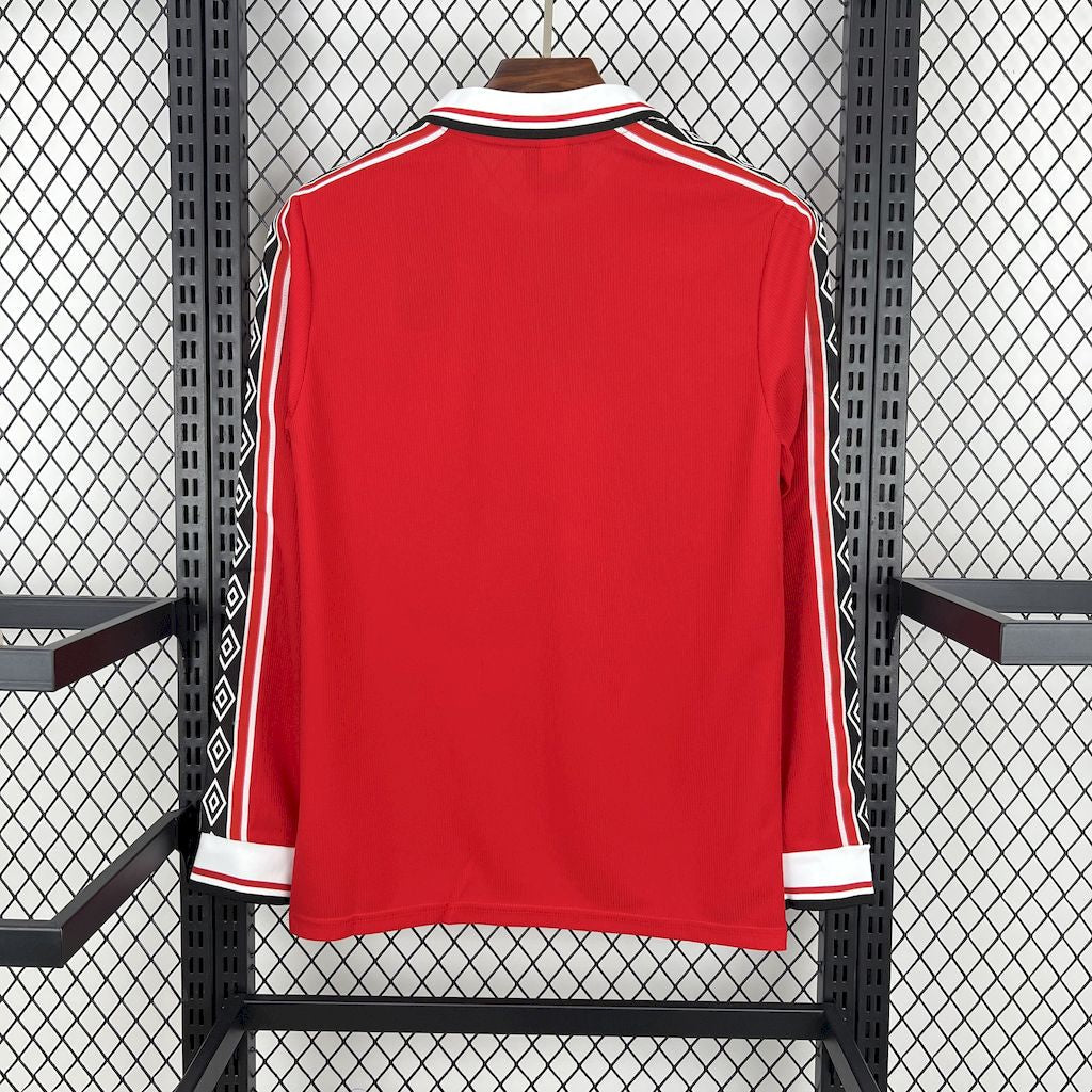Camiseta retro de manga larga del Manchester United 1998/99