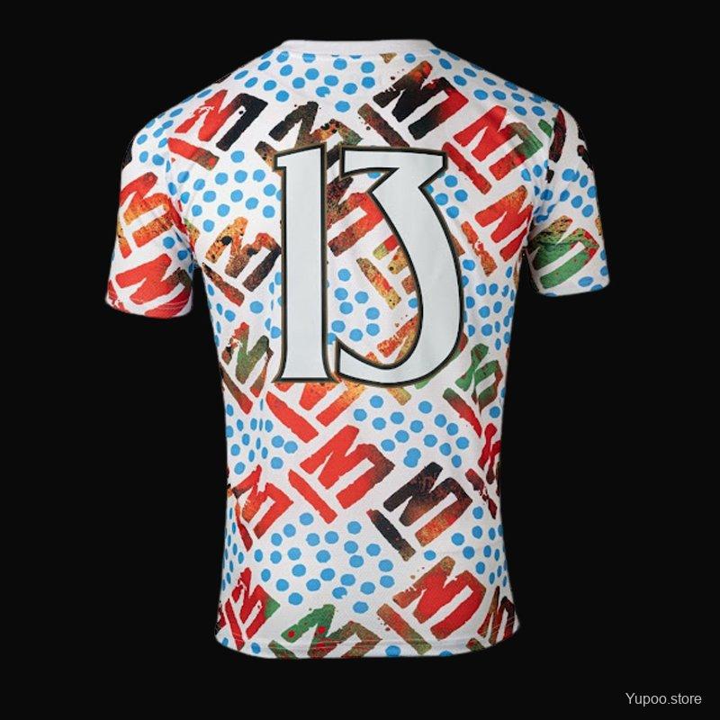 Camiseta Olympique Marsella África Azul 24/25