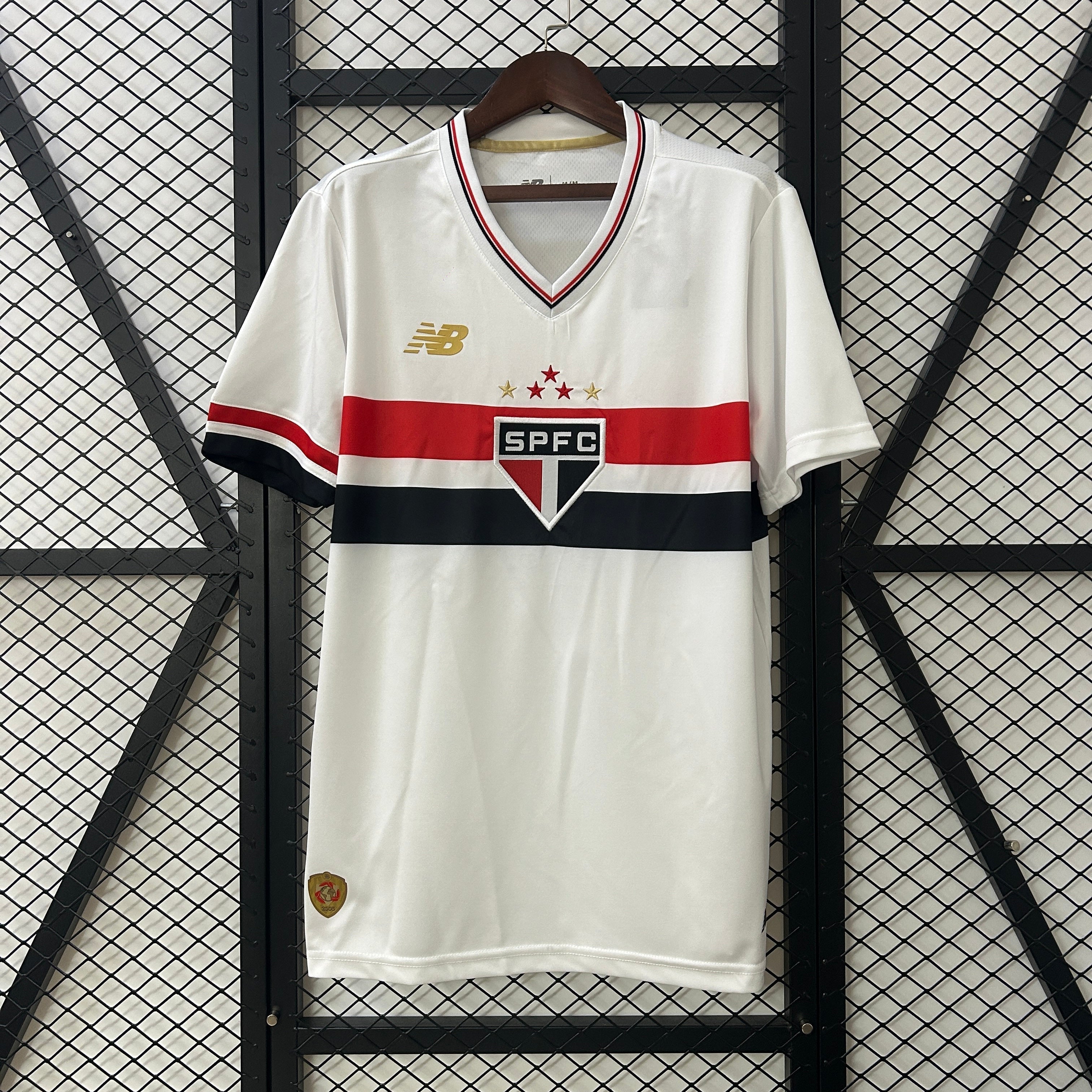 Camiseta local del Sao Paulo 25/26
