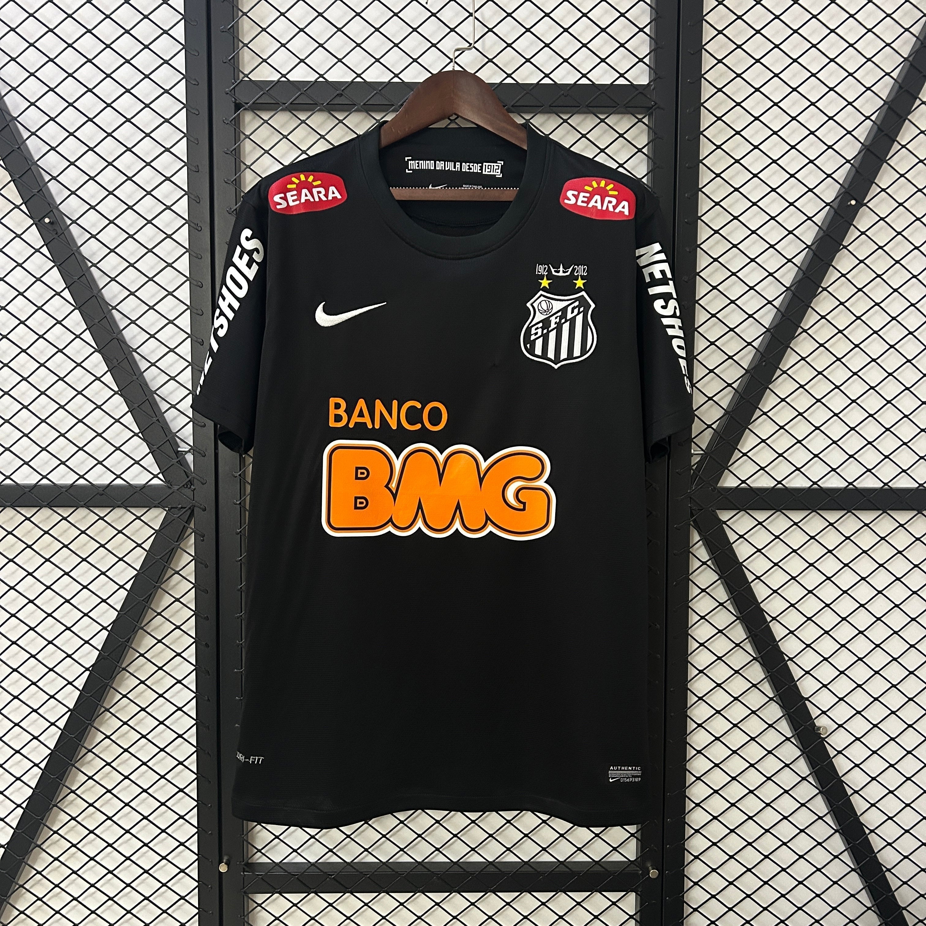 Camiseta negra del Santos 25/26