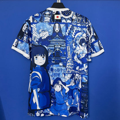 25/26 Anime japonés Nueva camiseta azul especial A