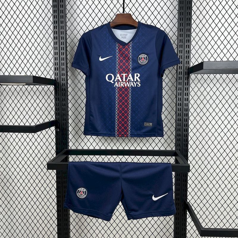 Equipación local del PSG 25/26 para niños