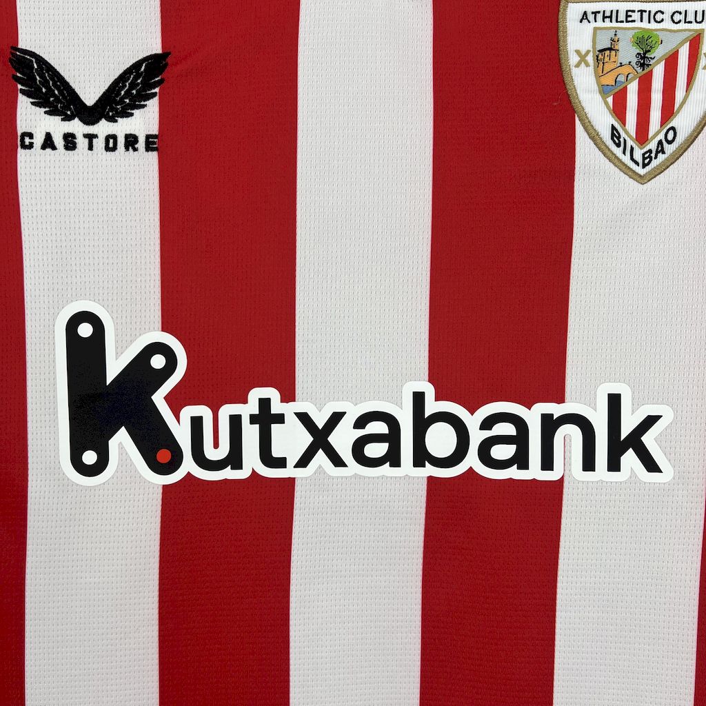 Camiseta local del Athletic de Bilbao 2025/26