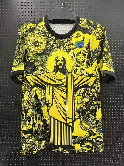 Camiseta amarilla especial de Brasil 24/25