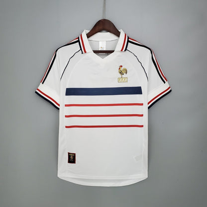 Camiseta retro de la selección francesa de 1998