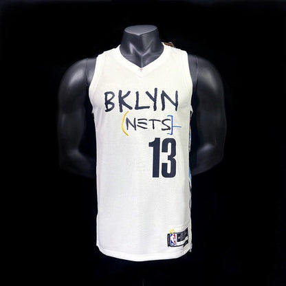 Camiseta de baloncesto de los Brooklyn Nets HARDEN 13 de la NBA