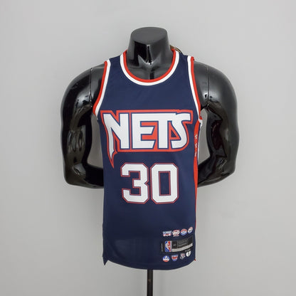 Camiseta de baloncesto de los Brooklyn Nets de Curry número 30 de la NBA