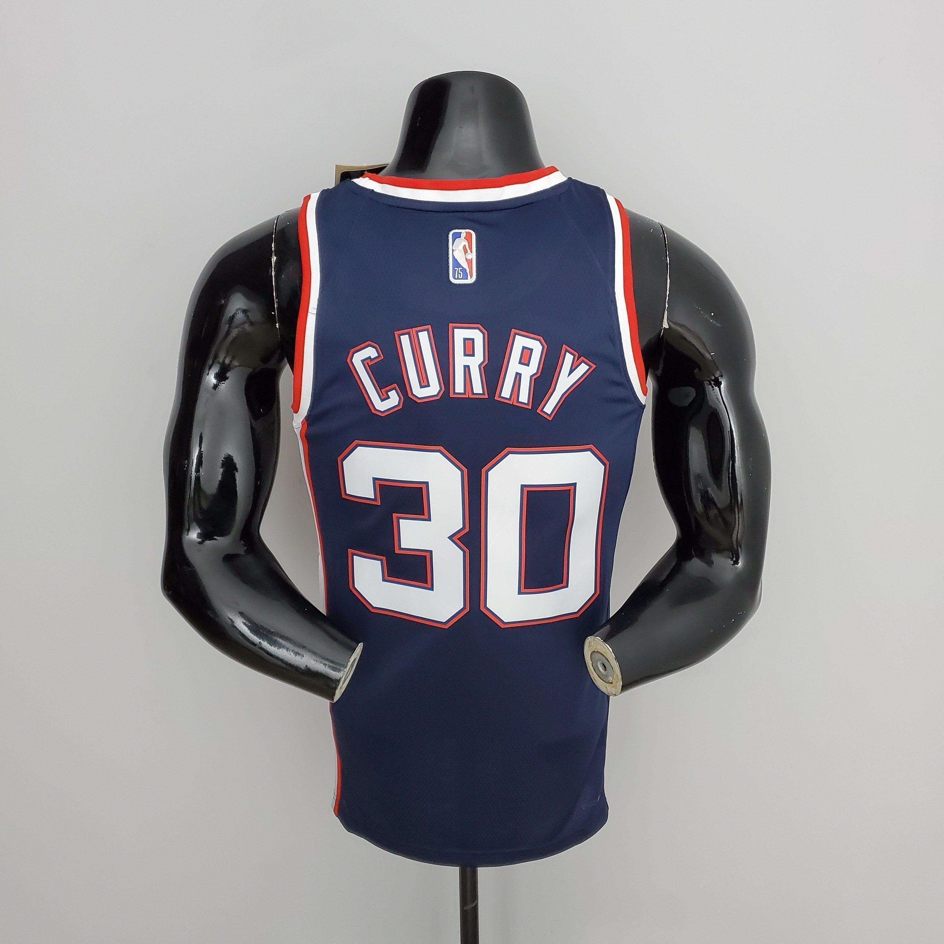 Camiseta de baloncesto de los Brooklyn Nets de Curry número 30 de la NBA