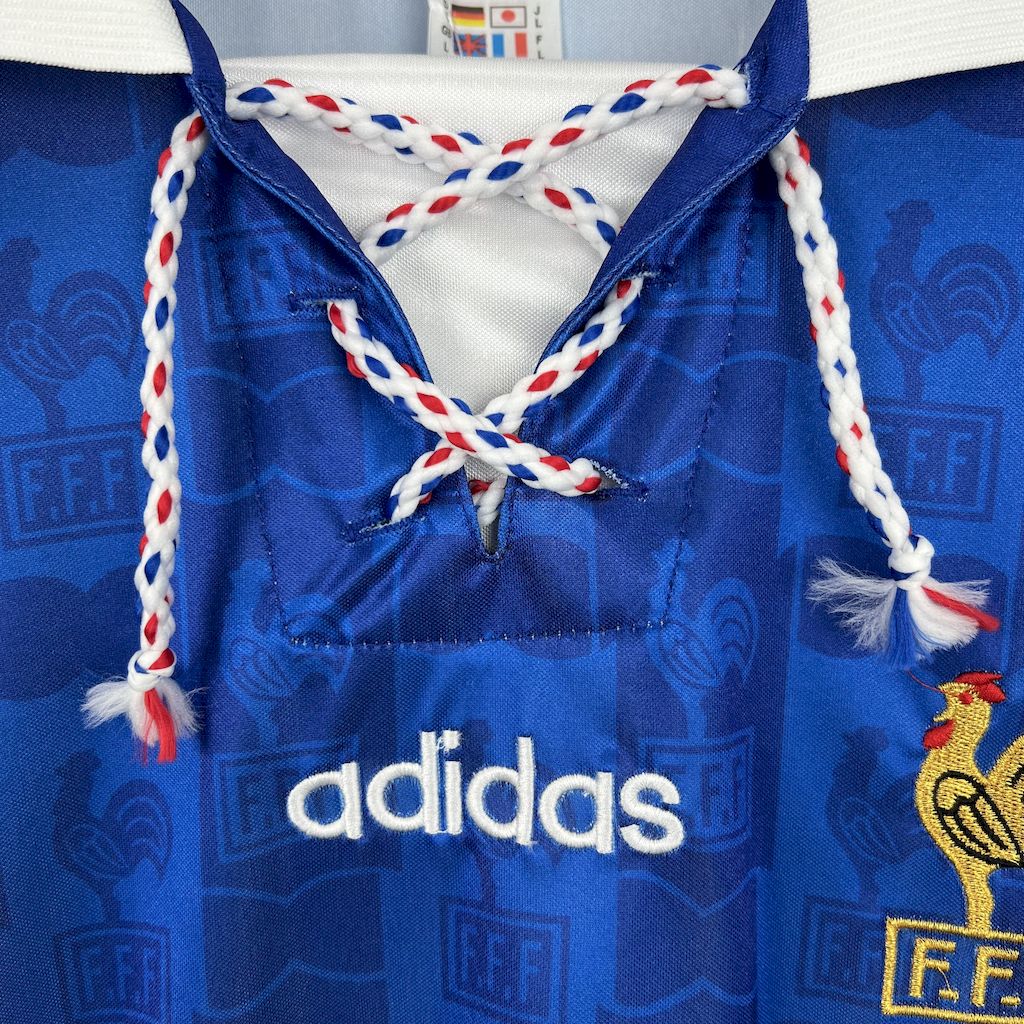 Camiseta retro de Francia de local de 1996