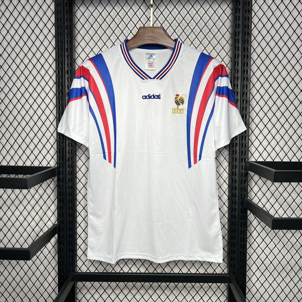 Camiseta de visitante de Francia 1996