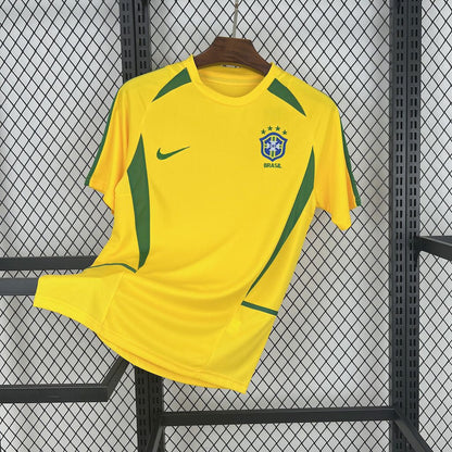 Camiseta retro de local de Brasil 2002