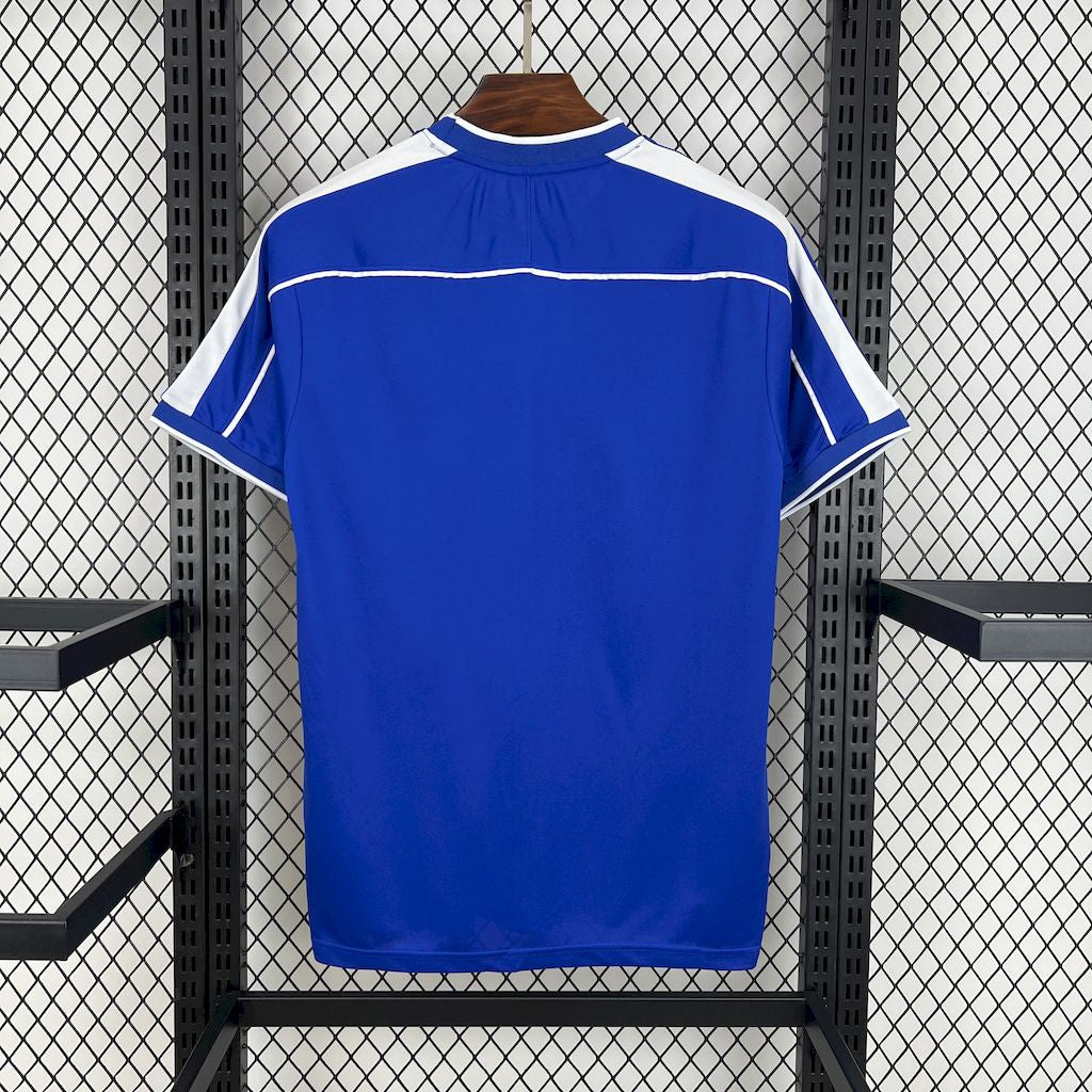 Camiseta retro de visitante de Brasil 1998