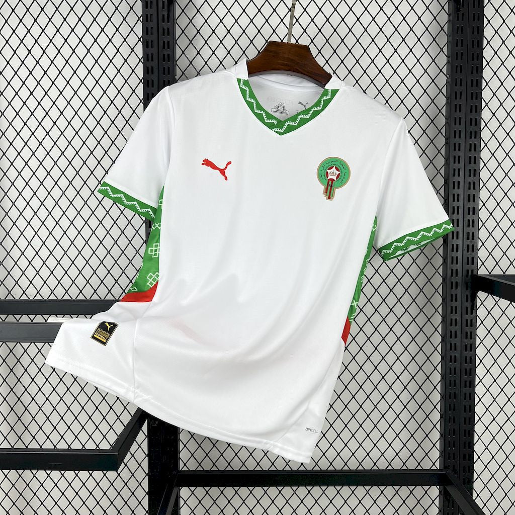 Camiseta de visitante de Marruecos para la Copa Africana de Naciones 2025