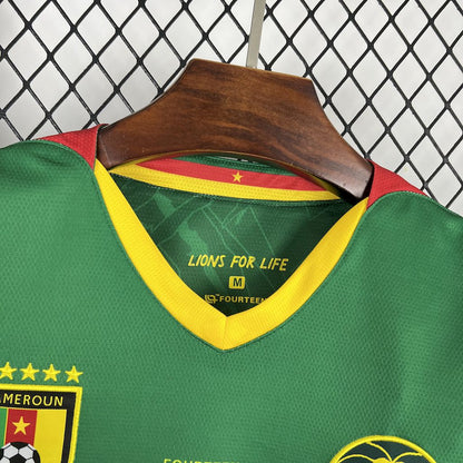 Camiseta de local de Camerún para la Copa Africana de Naciones 2025