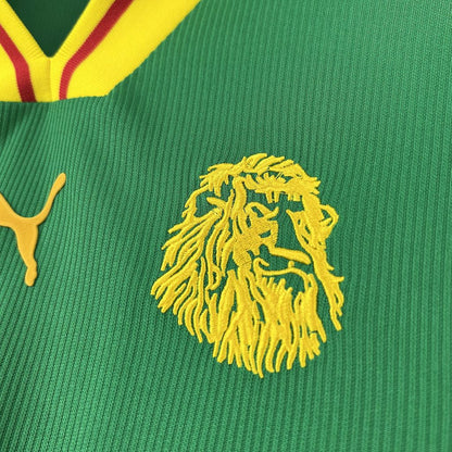 Camiseta retro de Camerún para local, 1998