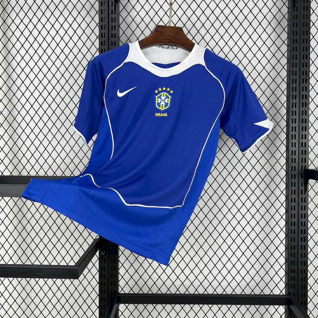 Camiseta retro de visitante de Brasil 2004/05