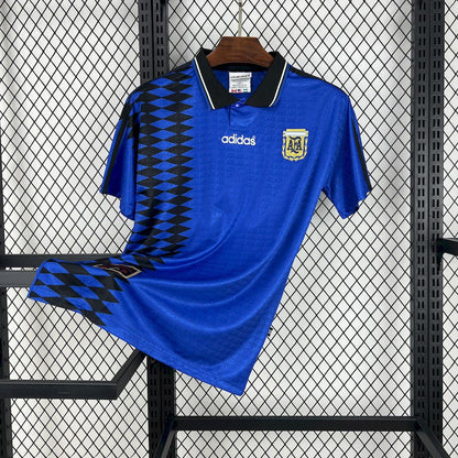 Camiseta retro de visitante de Argentina 1994