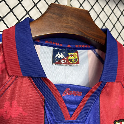Camiseta retro de local del FC Barcelona 1995/96