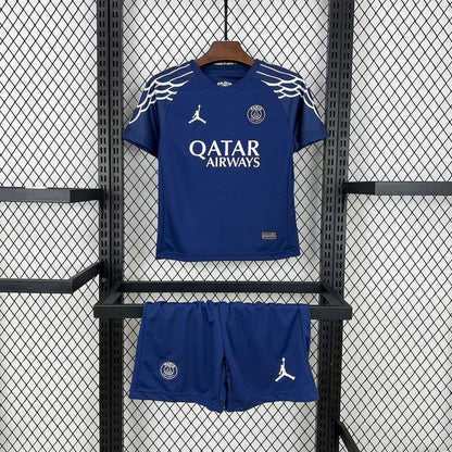 Conjunto infantil del PSG 24/25 azul