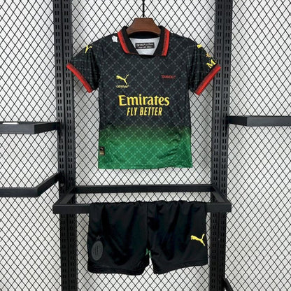 Conjunto especial infantil AC Milan 25/26