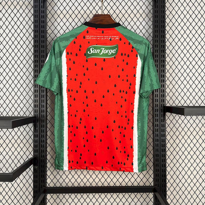 Camiseta visitante del CD Palestino 2025/26