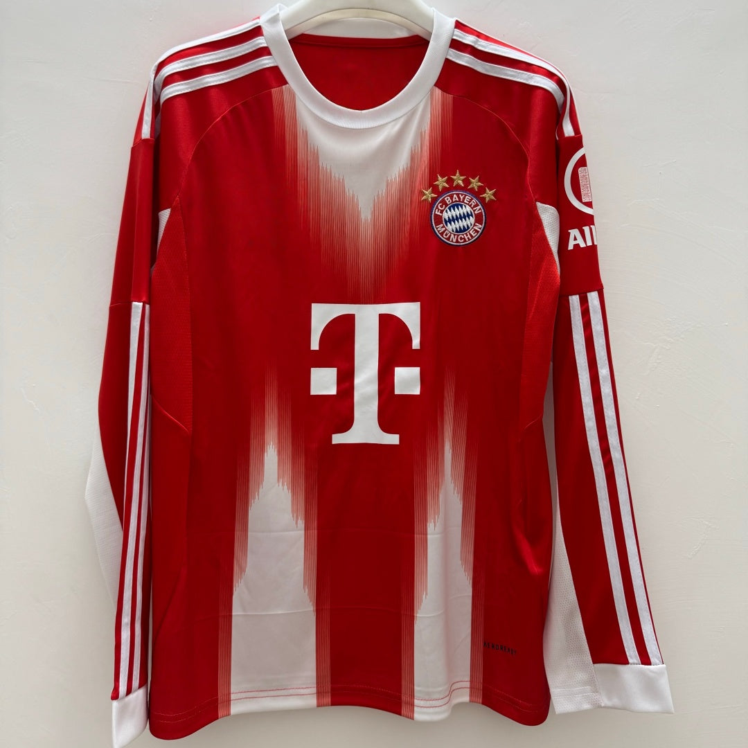 Camiseta de local del Bayern de Múnich, temporada 25/26, manga larga