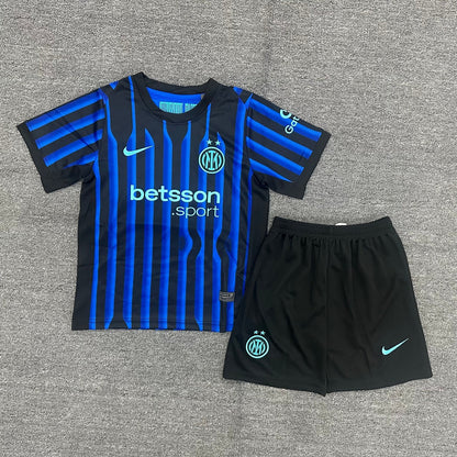 Equipación local del Inter de Milán 25/26 para niños