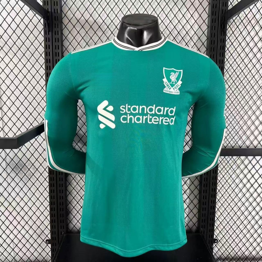 Camiseta de manga larga del tercer jugador del Liverpool, temporada 25/26